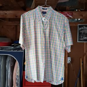 Paul Frederick Vintage Colorful Short Sleeve